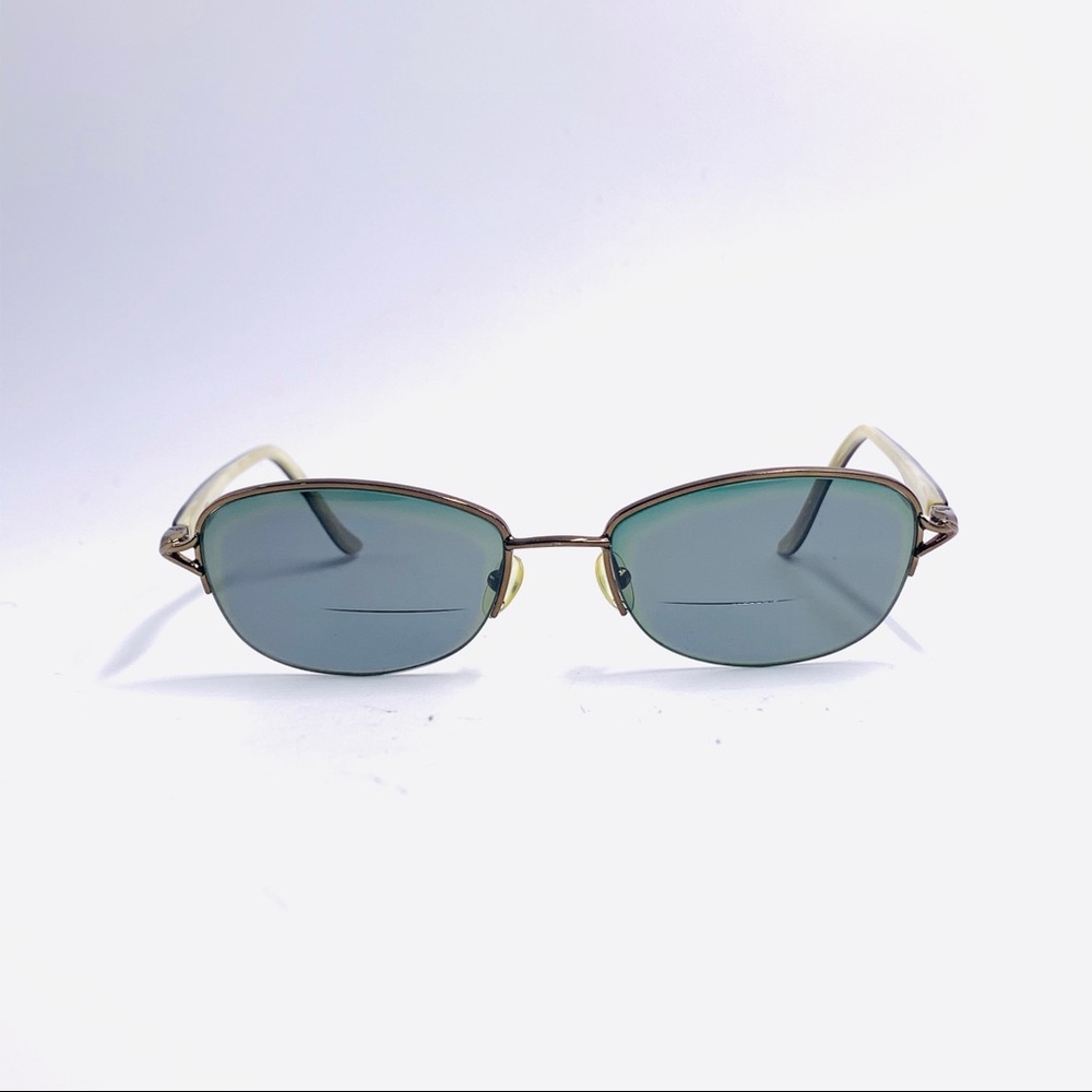 Marchon Bronze Oval Sunglasses Frames